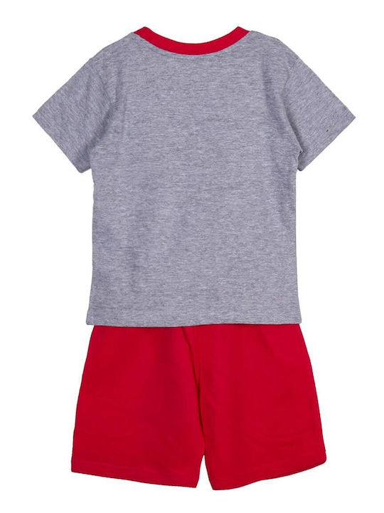 Cerda Kids Set with Shorts Summer 2pcs Gray