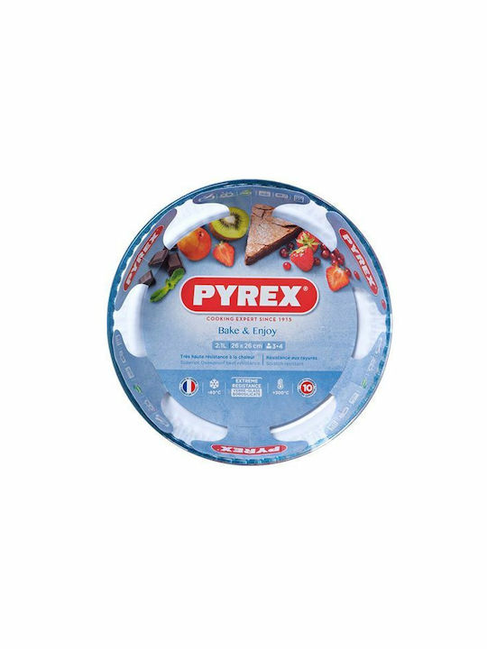 Pyrex Formă de Patiserie pentru Tartă Sticlă 26x26buc 1buc