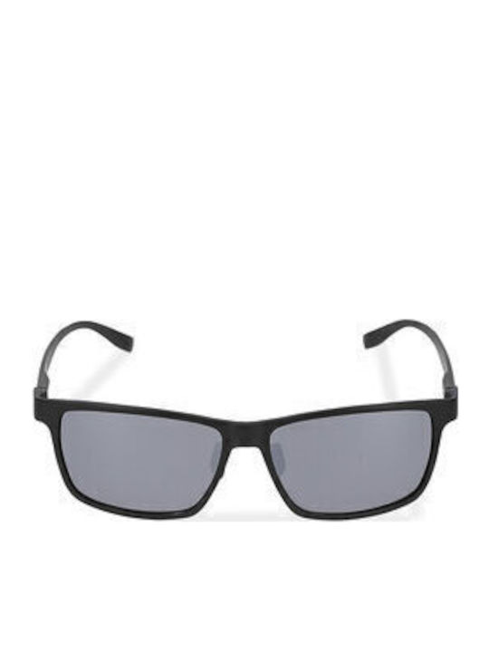 4F Men's Sunglasses with Black Plastic Frame and Gray Lens 4FWSS24ASUNU046-21S