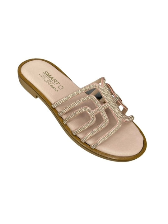 Smart Steps Women's Flat Sandals in Gold Color