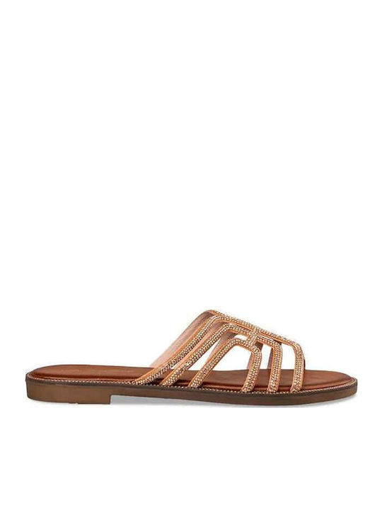 Sandale Casual Damă Roz Auriu