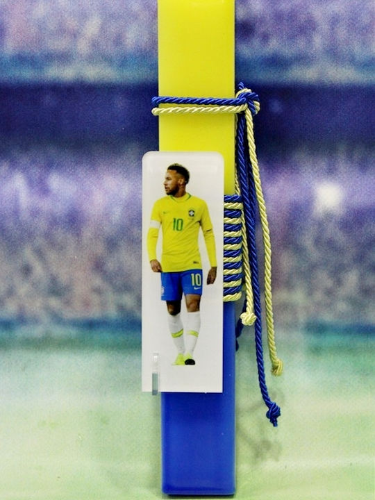 Osterkerze (gerakis) Fußball Ney Plexiglas 25x4x2cm 24d010 003352