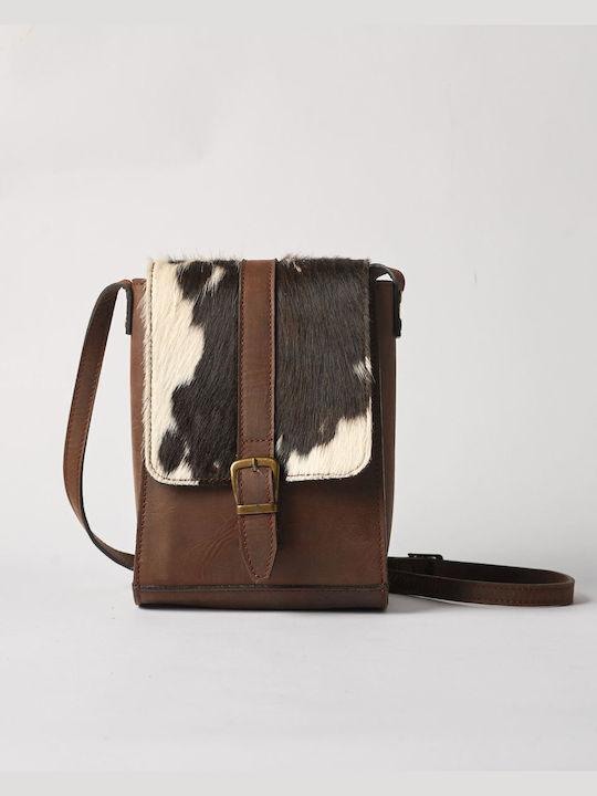 Toya Leather Women's Bag Crossbody Brown