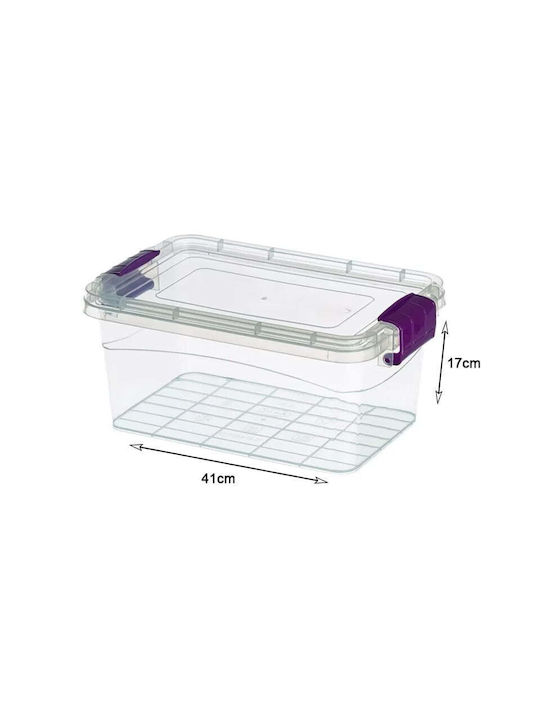 Sidirela Plastic Lunch Box Transparent 15000ml