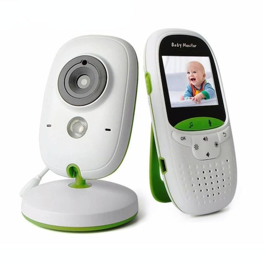 Wireless Baby Monitor with Camera & Screen 2.4" , Two-way Communication & Lullabies