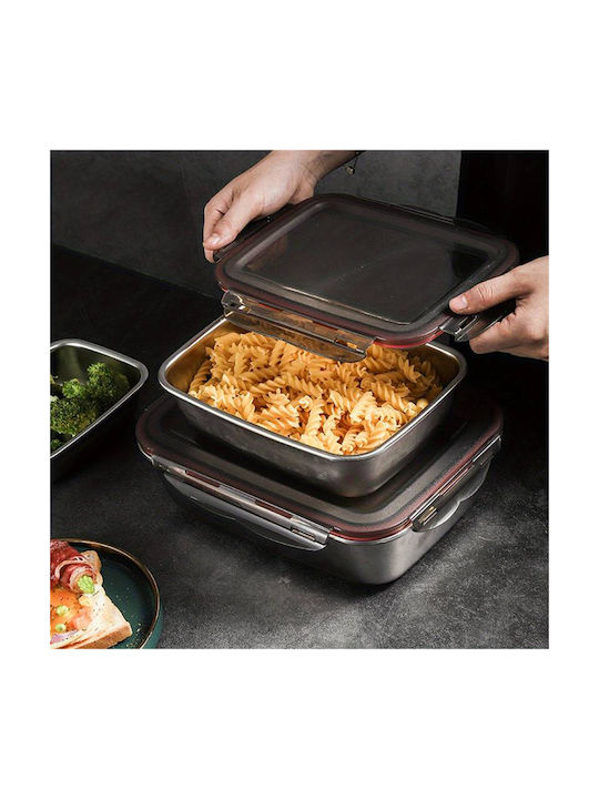 Viosarp Inox Lunch Box Silver 1500ml