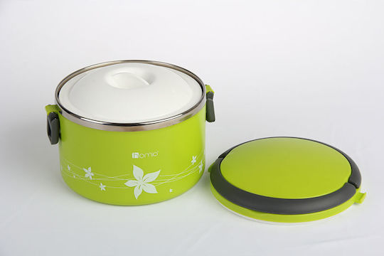 Veltihome Cutie pentru Mâncare Inox Verde 1000ml 1buc