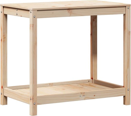vidaXL Decorative Workbench Garden Wooden 82.5cmx50cmx75cm 832397