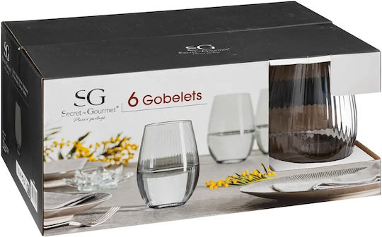 Secret de Gourmet Set de pahare Cocteiluri din Sticlă 540ml 6buc