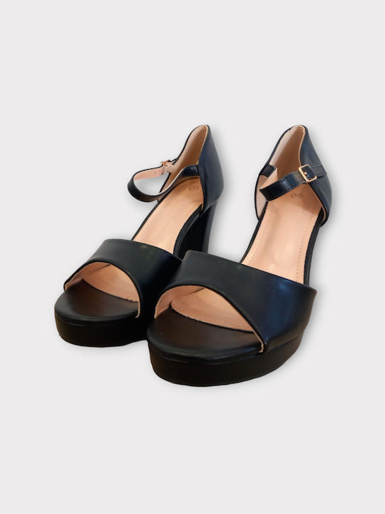 Plato Damen Sandalen in Schwarz Farbe