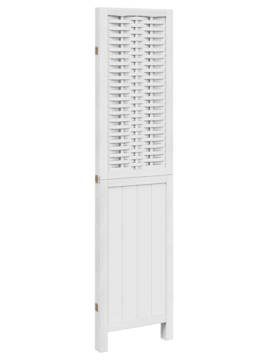 vidaXL Decorative Room Divider Wooden with 3 Panels 105x160cm