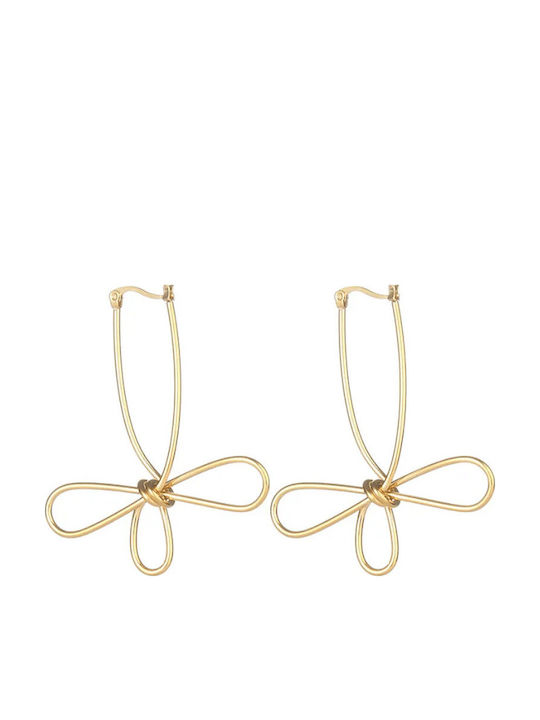 JWLS Earrings made of Steel Gold Plated
