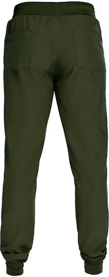 Be Unique Unisex Green Medical Pants