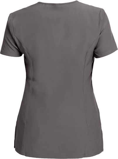 Be Unique Nobby Lady Tunic Women's Gray Medical Blouse