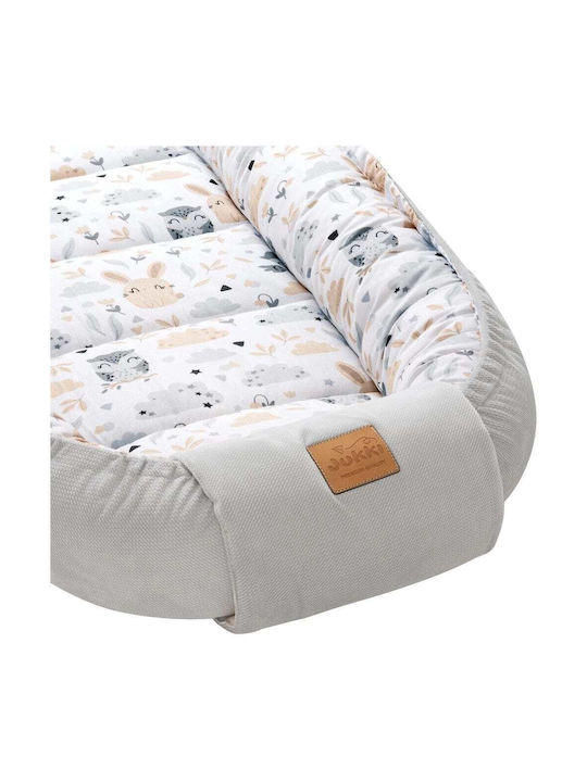 Jukki Very Morning Baby Nest Grey 55x100cm