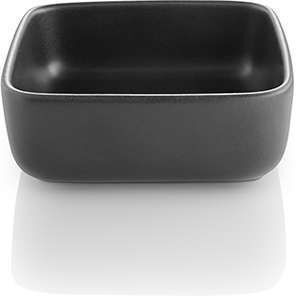 Eva Solo Serving Bowl Square Ceramic Black 11x11cm Eva Solo Serving Bowl Square Ceramic Black 11x11cm