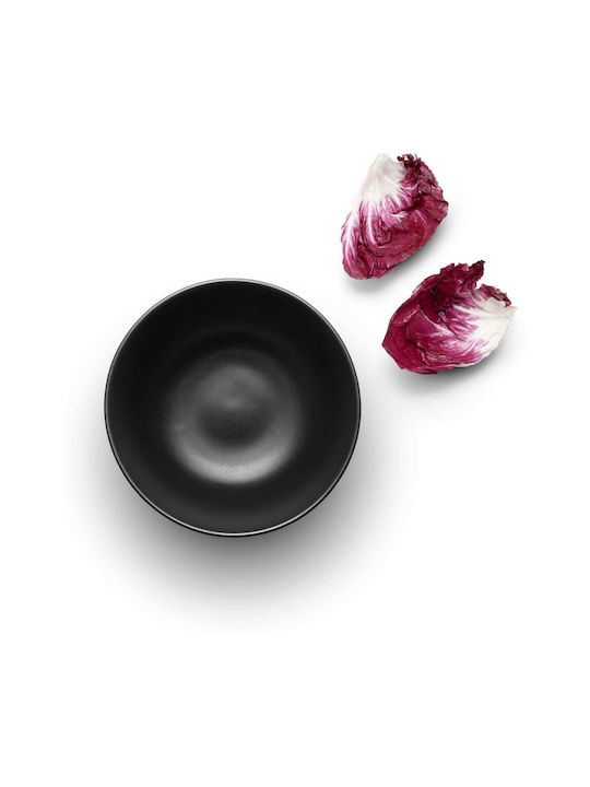 Eva Solo Serving Bowl Round Ceramic Black with Diameter 21cm
