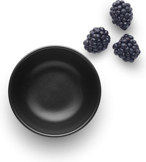 Eva Solo Serving Bowl Round Ceramic Black