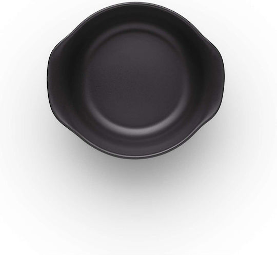 Eva Solo Serving Bowl Round Ceramic Black