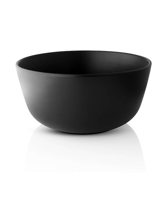 Eva Solo Serving Bowl Round Ceramic Black with Diameter 21cm