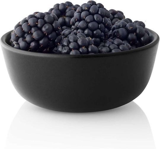 Eva Solo Serving Bowl Round Ceramic Black
