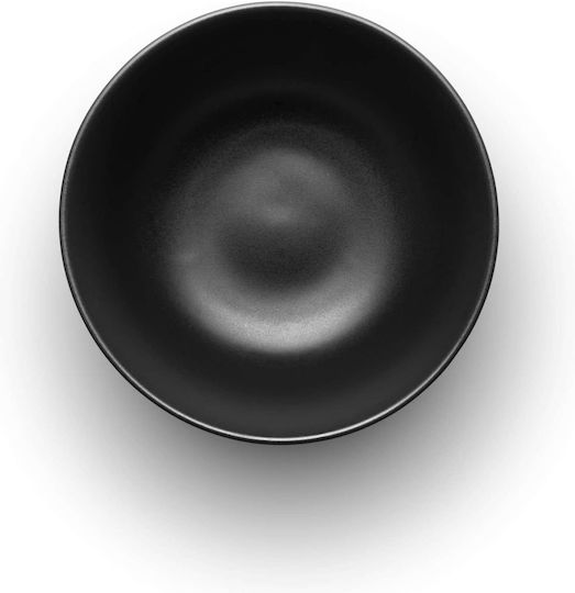 Eva Solo Serving Bowl Round Ceramic Black with Diameter 21cm