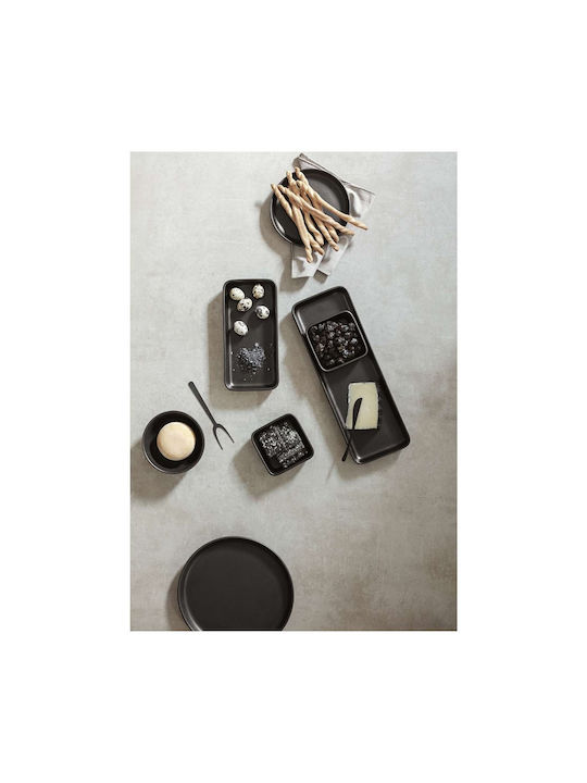 Eva Solo Serving Bowl Square Ceramic Black 11x11cm