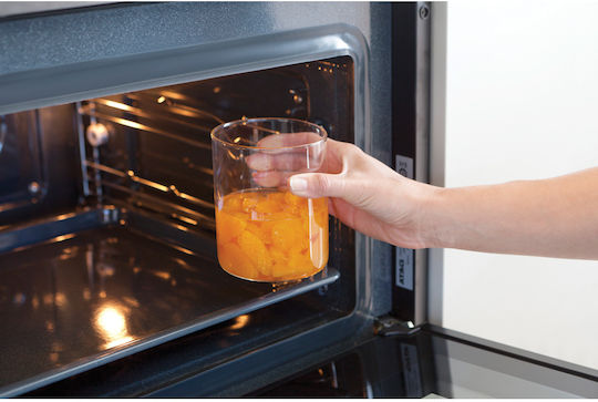 Brabantia Ваза За Обща Употреба С Капак Стъклена Сива 600ml