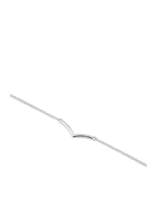 Radiant Γυναικείο Βραχιόλι από Ατσάλι 19cm