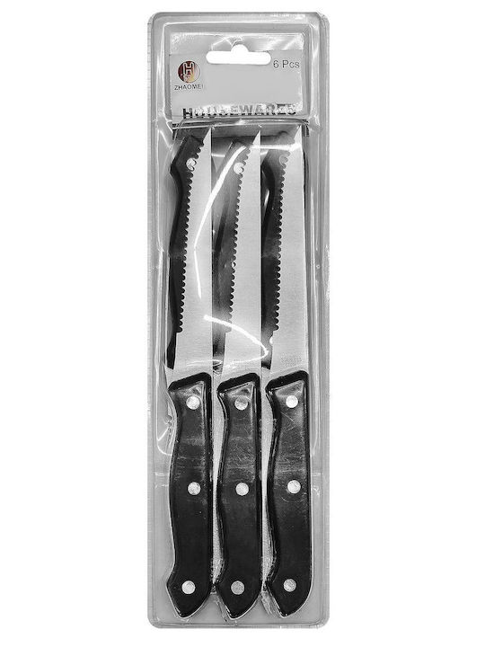 HOMie Knife Set of Stainless Steel 80-324 6pcs