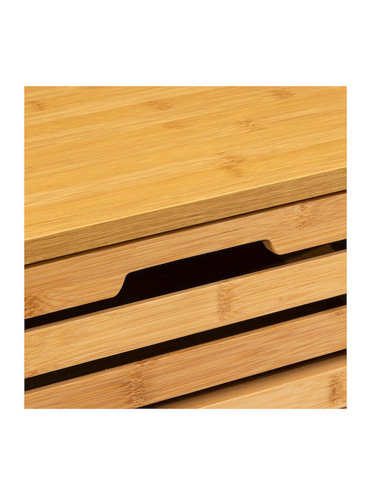 Drawers Storage F-v Sicela Bamboo with 4 Drawers L40xW30xH97.5cm