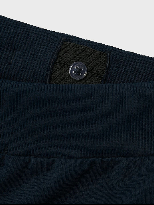 Kinder-Shorts/Bermudas Stoff Dunkelblau