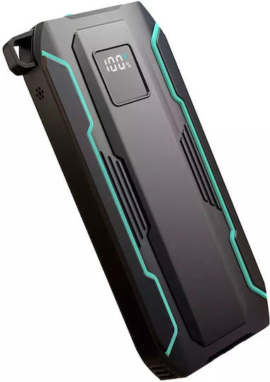 Joyroom JR-L017 Power Bank 10000mAh 22.5W με Θύρα USB-A και Θύρα USB-C Μαύρο