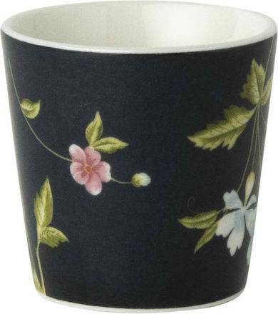 Laura Ashley Heritage Eierbecher aus Porzellan Schwarz 1pcs
