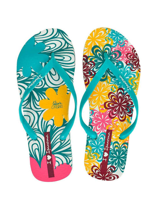 Ipanema Arte Conecta Fem Frauen Flip Flops in Grün Farbe