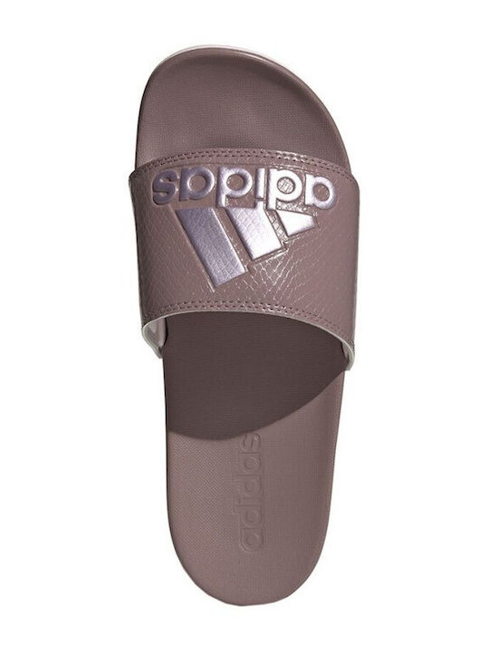 Adidas Adilette Comfort Frauen Flip Flops in Braun Farbe