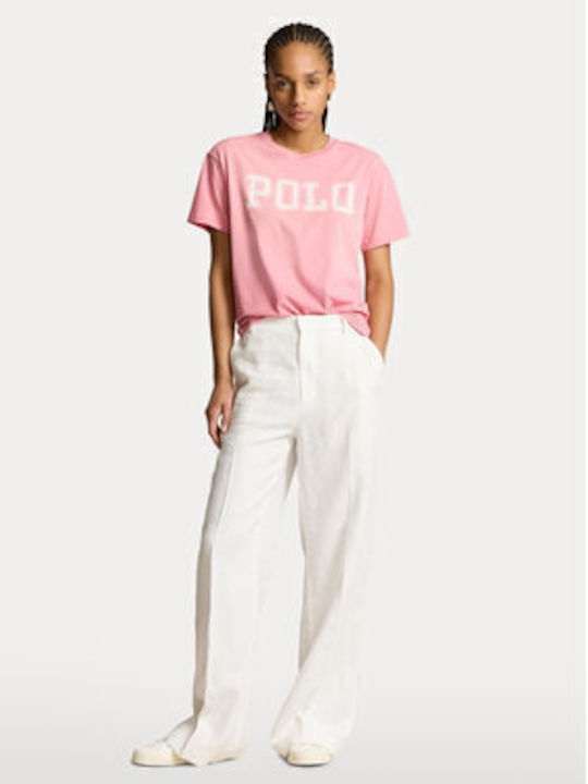 Ralph Lauren Damen T-Shirt Rosa