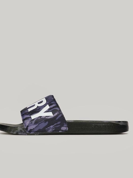 Superdry D2 Sdry Camo Vegan Pool Slide Slides Superdry D2 Sdry Camo Vegan Pool Slide Slides