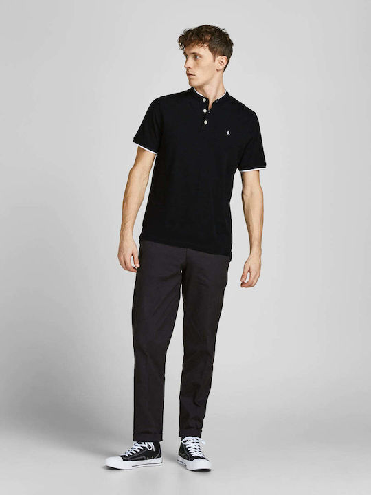 Short Sleeve Blouse Black