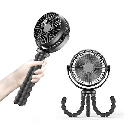 Yuhua Ventilator USB 7W Schwarzes