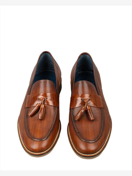 Men's Leather Loafers Tabac Brown