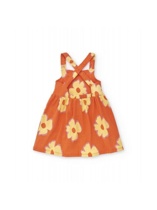 Tuc Tuc Mädchen Kleid orange