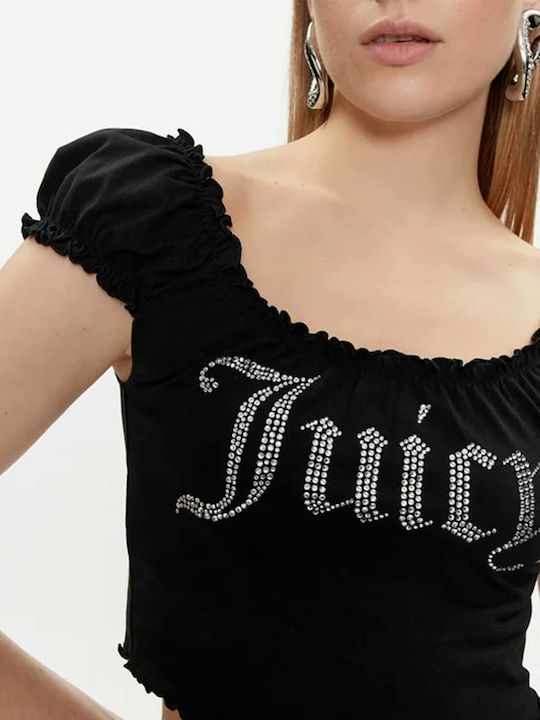 Γυναικεία Μπλούζα Off-Shoulder Μαύρη