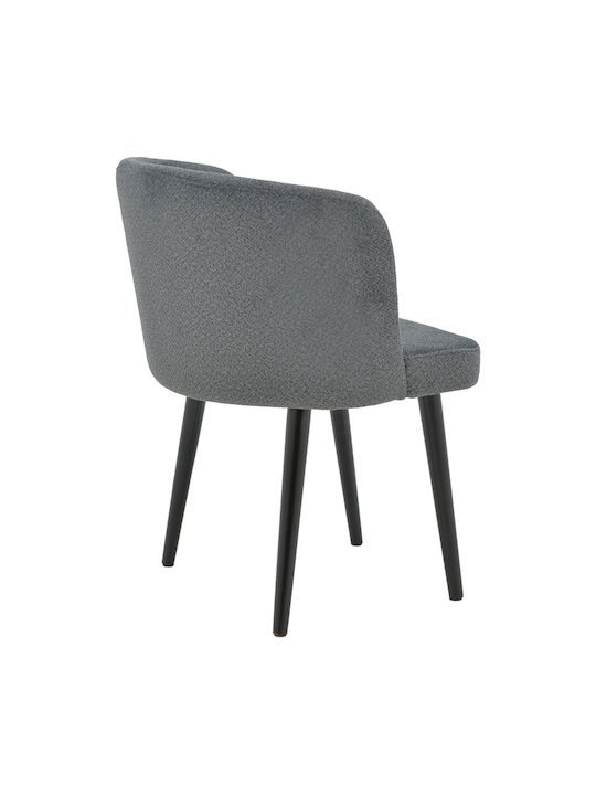 Sirbet Dining Room Fabric Chair Anthracite 55x45x80cm