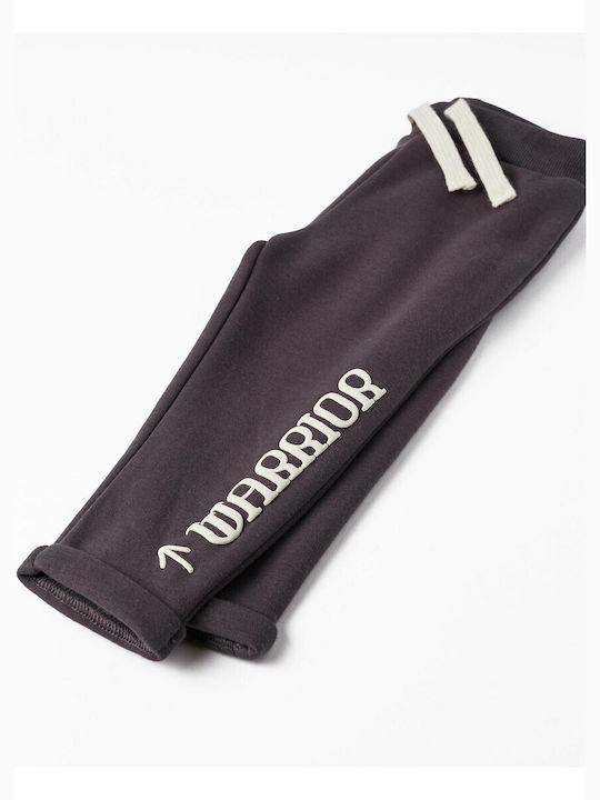 Copilăresc Pantalon de Trening Dark Grey Melange