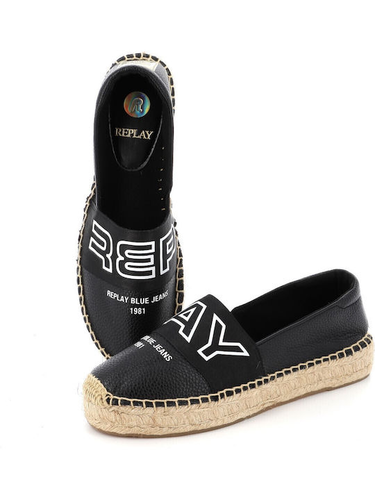 Damen Espadrilles in Schwarz Farbe