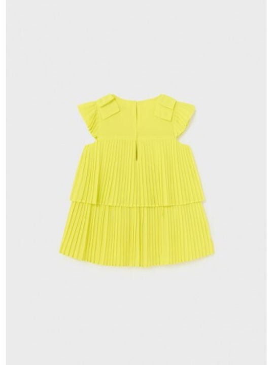 Mayoral Kids Dress Yellow