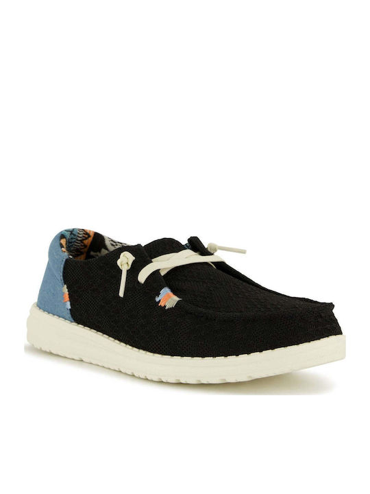 Wendy Women's Moccasins in Black Color