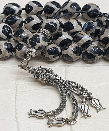 Roloi Komboloi Agate Worry Beads Multicolour 30cm
