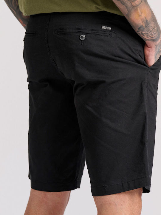 Funky Buddha Pantaloni scurți bărbați Chino Negru